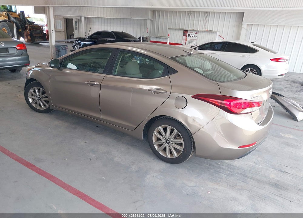 2014 HYUNDAI ELANTRA VIN: 5NPDH4AE2EH528905