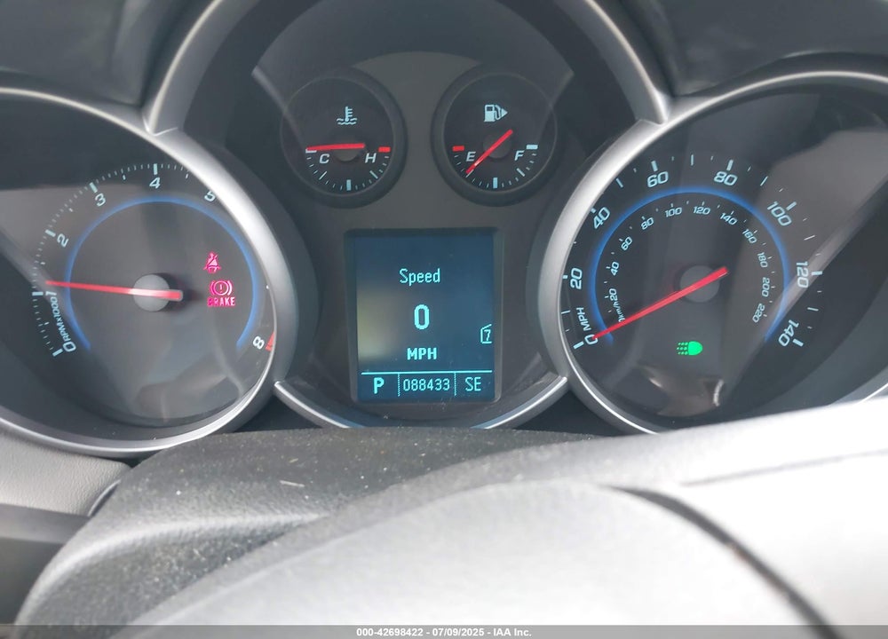 2011 CHEVROLET CRUZE VIN: 1G1PC5SH2B7180493