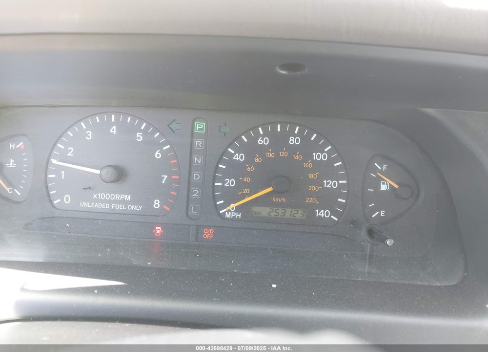 1998 TOYOTA AVALON XLS VIN: 4T1BF18B5WU235199