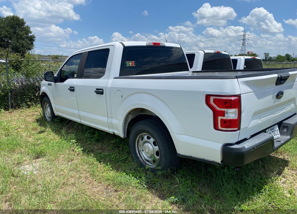 2018 FORD F150 SUPERCREW VIN: 1FTEW1C50JKF63086