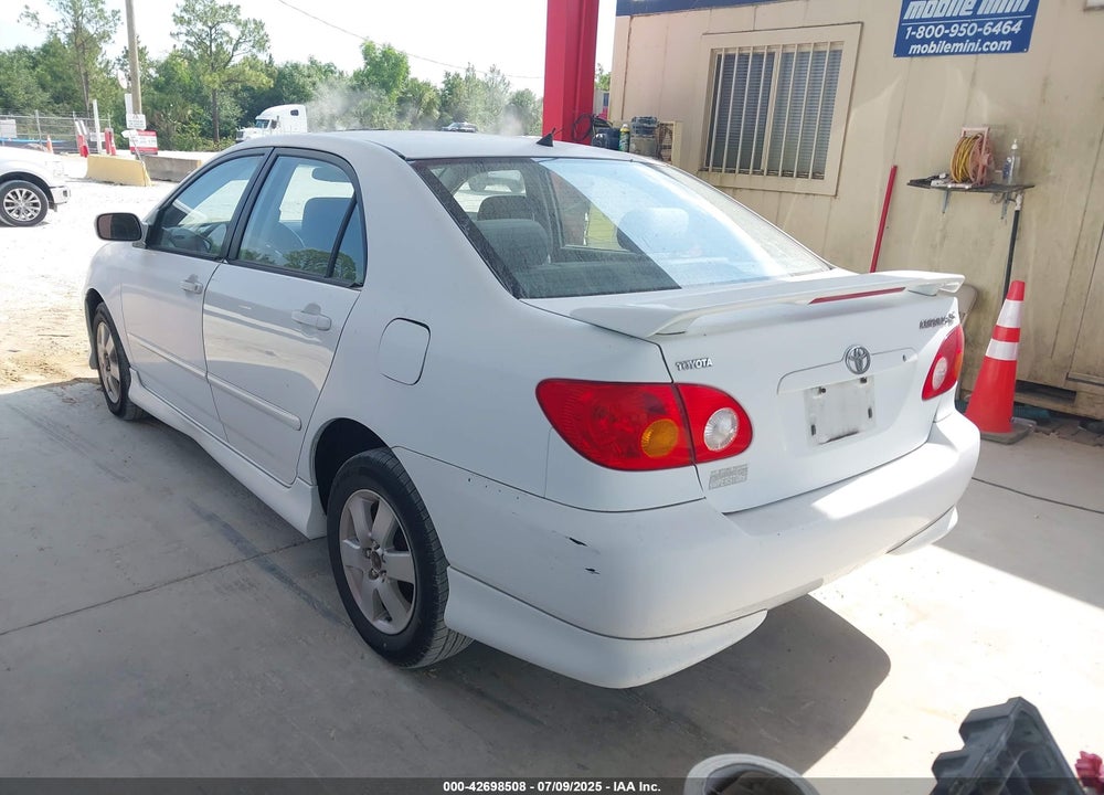 2003 TOYOTA COROLLA S VIN: 1NXBR32E53Z137193
