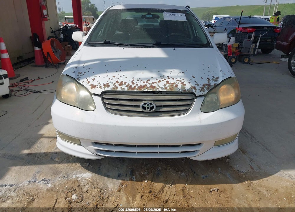 2003 TOYOTA COROLLA S VIN: 1NXBR32E53Z137193