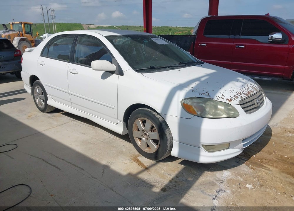 2003 TOYOTA COROLLA S VIN: 1NXBR32E53Z137193