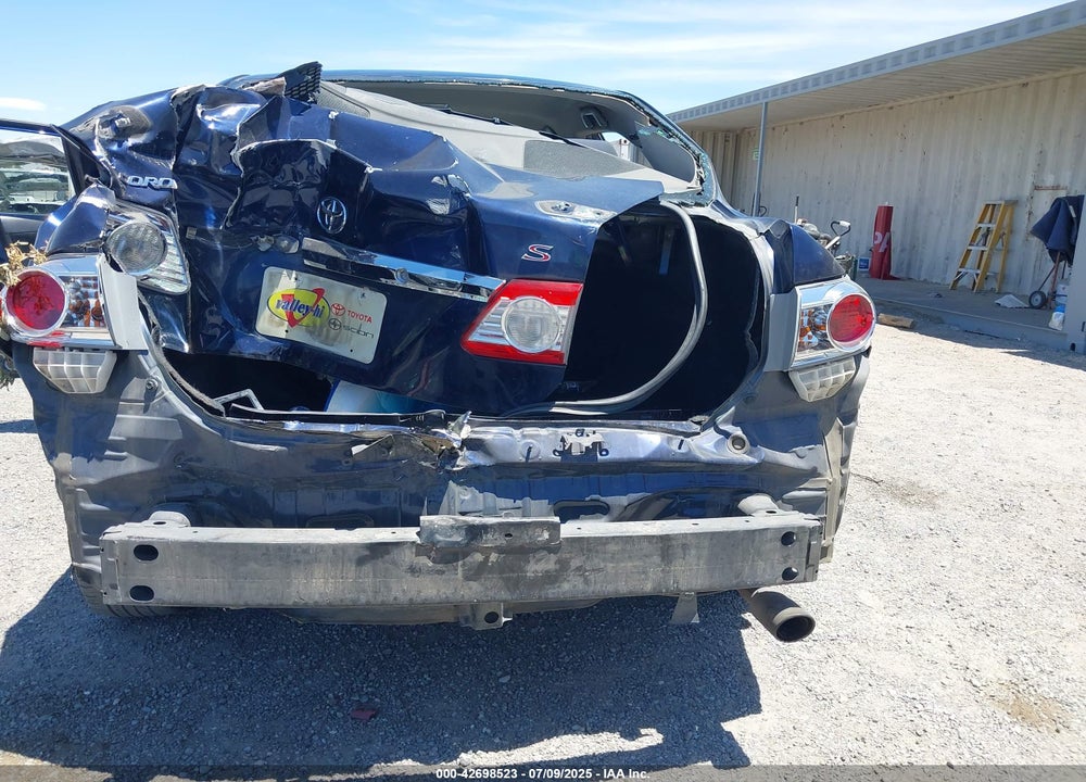 2012 TOYOTA COROLLA S VIN: 5YFBU4EE7CP056553