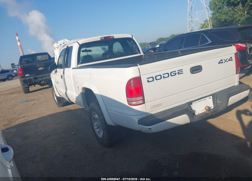 2000 DODGE DAKOTA SLT/SPORT VIN: 1B7GG22N8YS515780