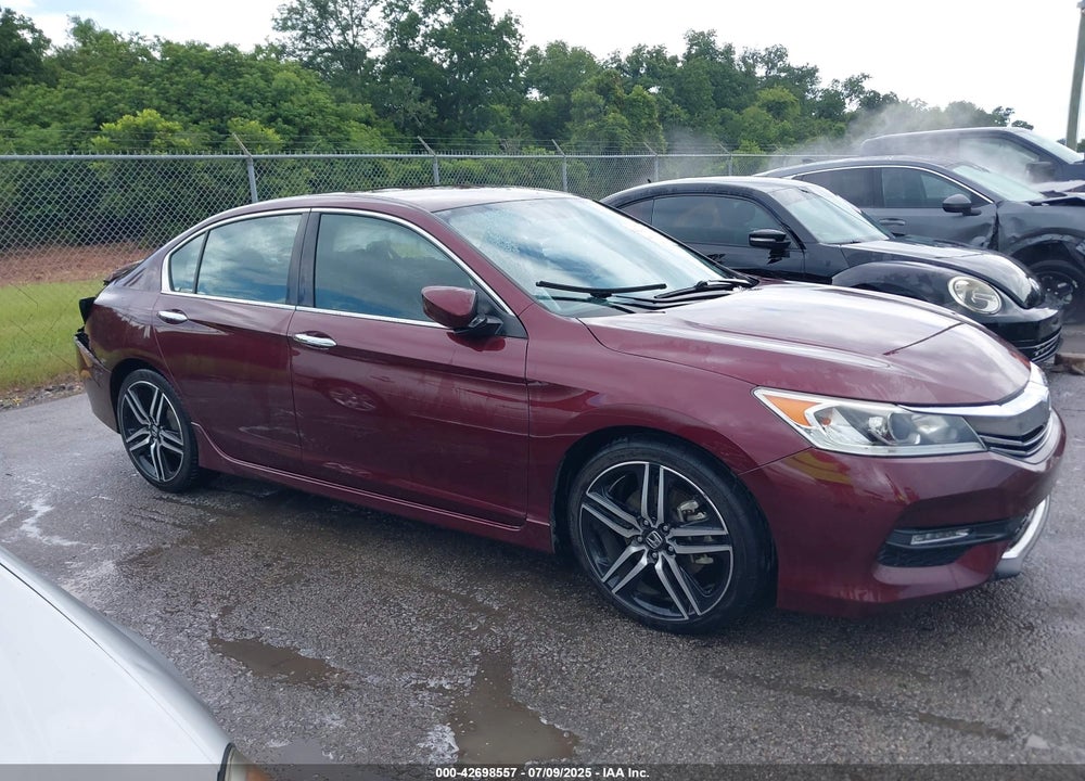 2017 HONDA ACCORD SPORT VIN: 1HGCR2F50HA178838
