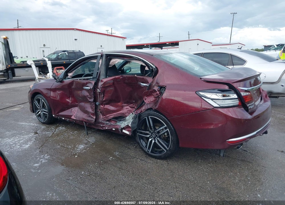 2017 HONDA ACCORD SPORT VIN: 1HGCR2F50HA178838