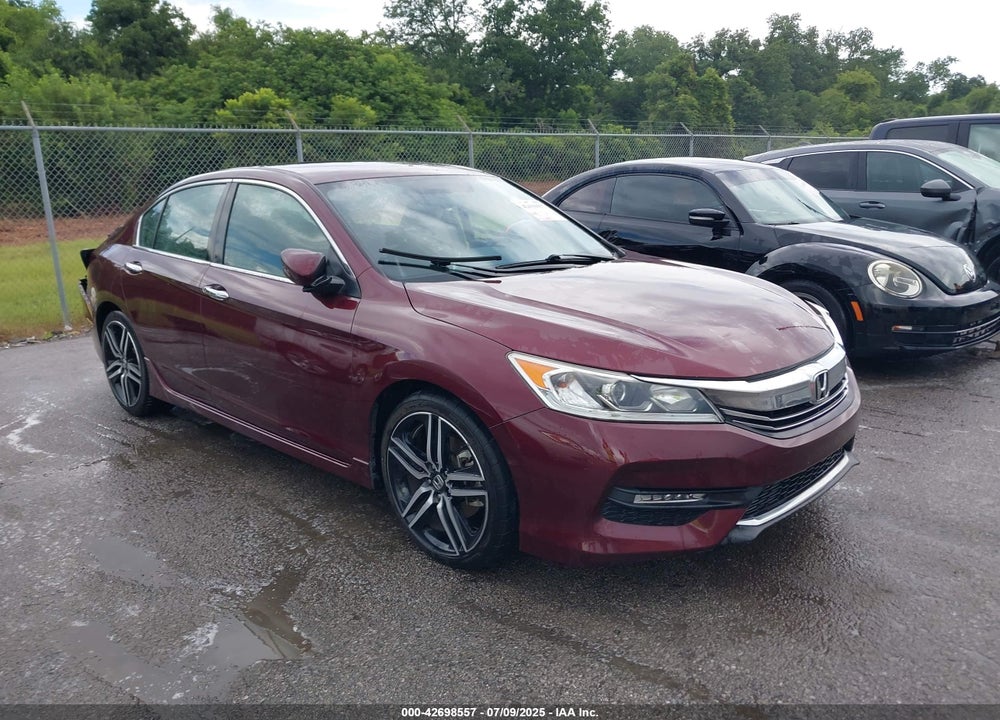 2017 HONDA ACCORD SPORT VIN: 1HGCR2F50HA178838