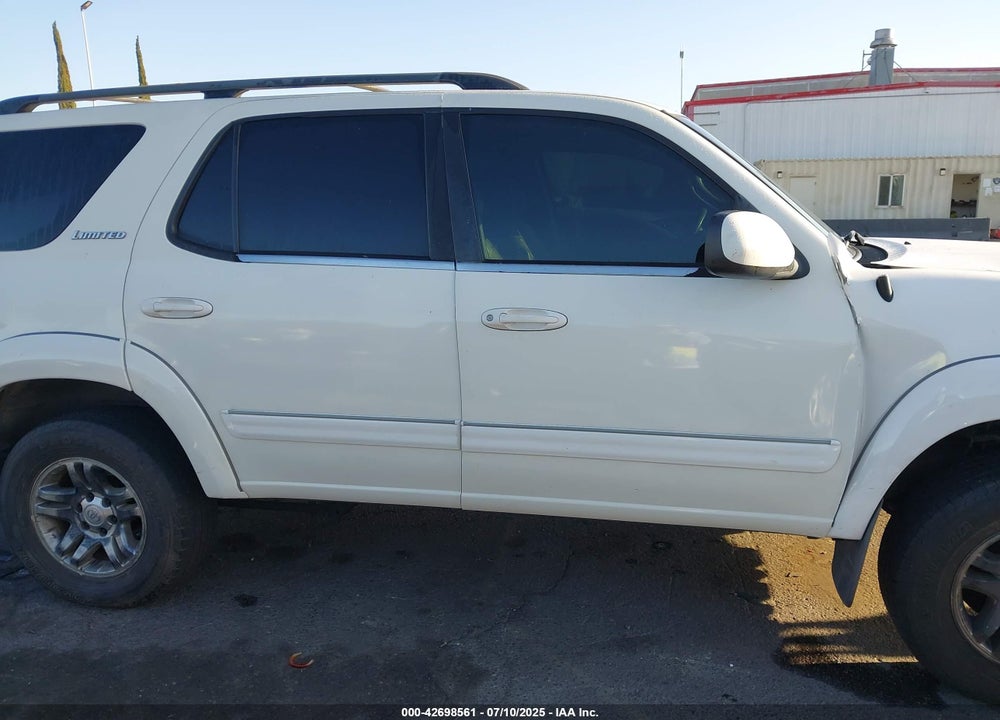 2003 TOYOTA SEQUOIA LIMITED V8 VIN: 5TDZT38AX3S203931