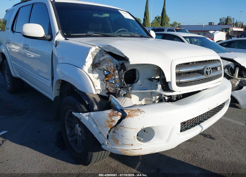 2003 TOYOTA SEQUOIA LIMITED V8 VIN: 5TDZT38AX3S203931