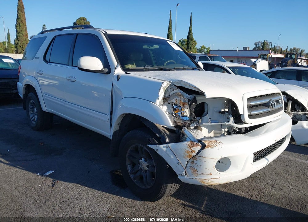 2003 TOYOTA SEQUOIA LIMITED V8 VIN: 5TDZT38AX3S203931