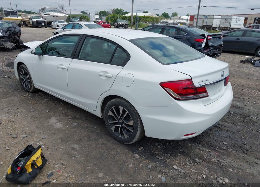 2013 HONDA CIVIC VIN: 19XFB2F81DE076871