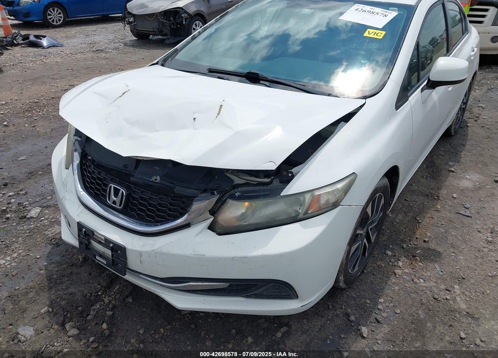 2013 HONDA CIVIC VIN: 19XFB2F81DE076871