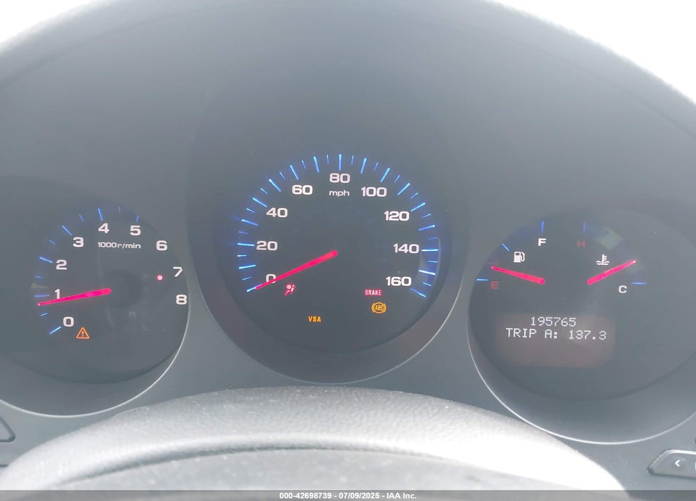 2005 ACURA TL VIN: 19UUA66245A040756