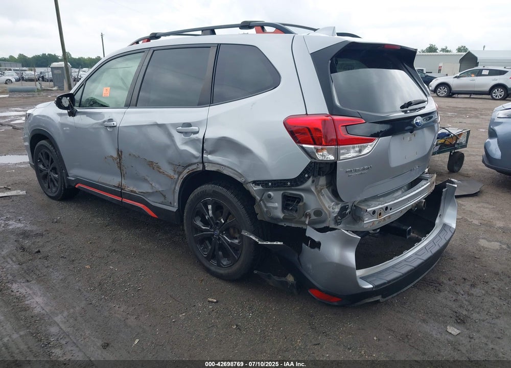 2019 SUBARU FORESTER VIN: JF2SKAJC1KH423600