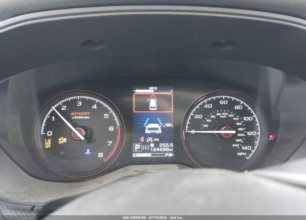 2019 SUBARU FORESTER VIN: JF2SKAJC1KH423600