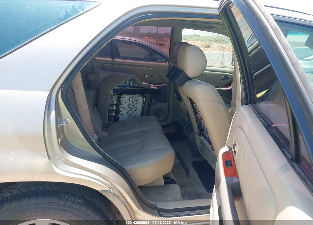 2001 LEXUS RX 300 VIN: JTJGF10U110087797