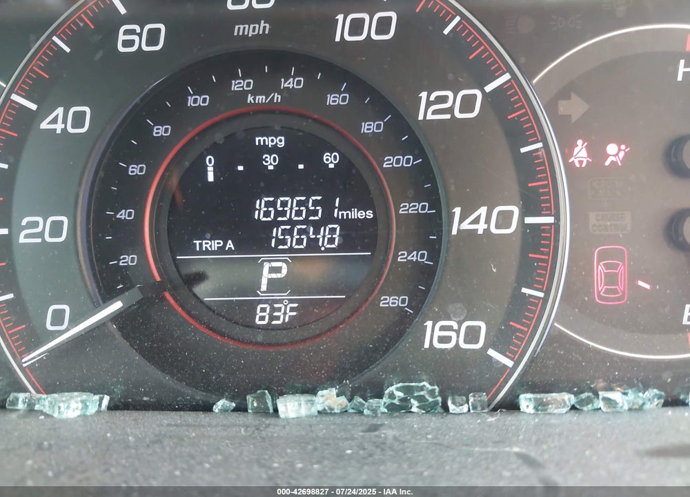 2014 HONDA ACCORD VIN: 1HGCR2F55EA164610