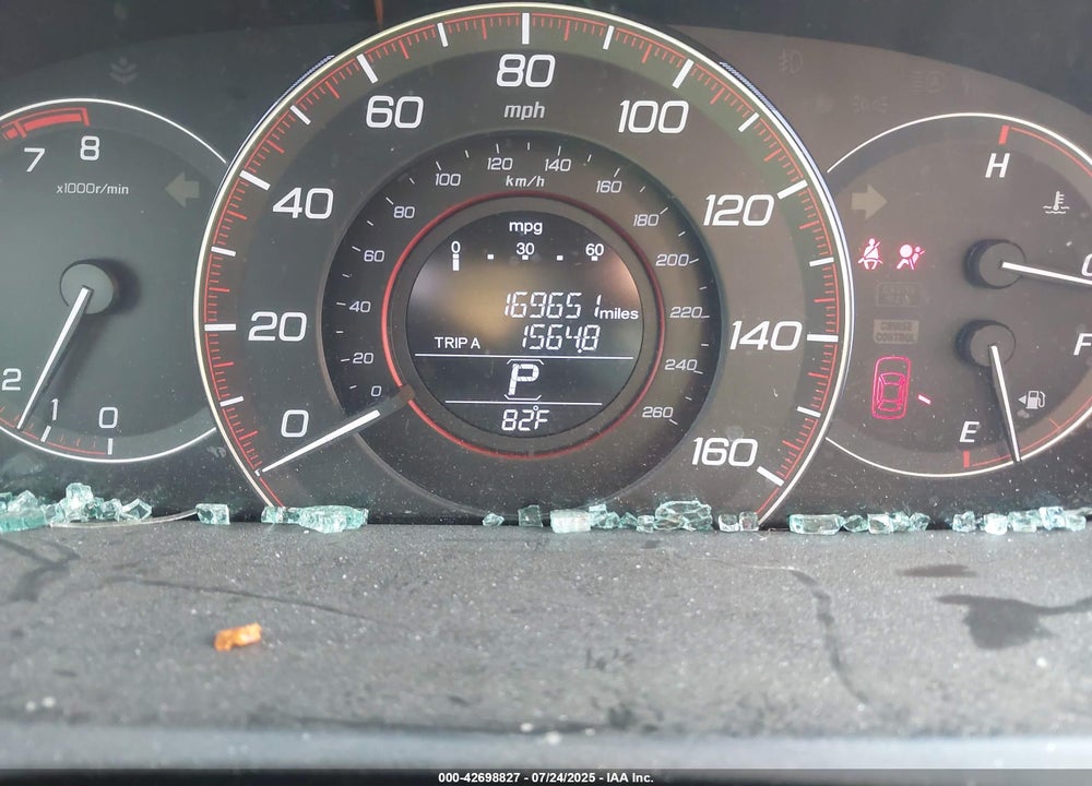 2014 HONDA ACCORD VIN: 1HGCR2F55EA164610