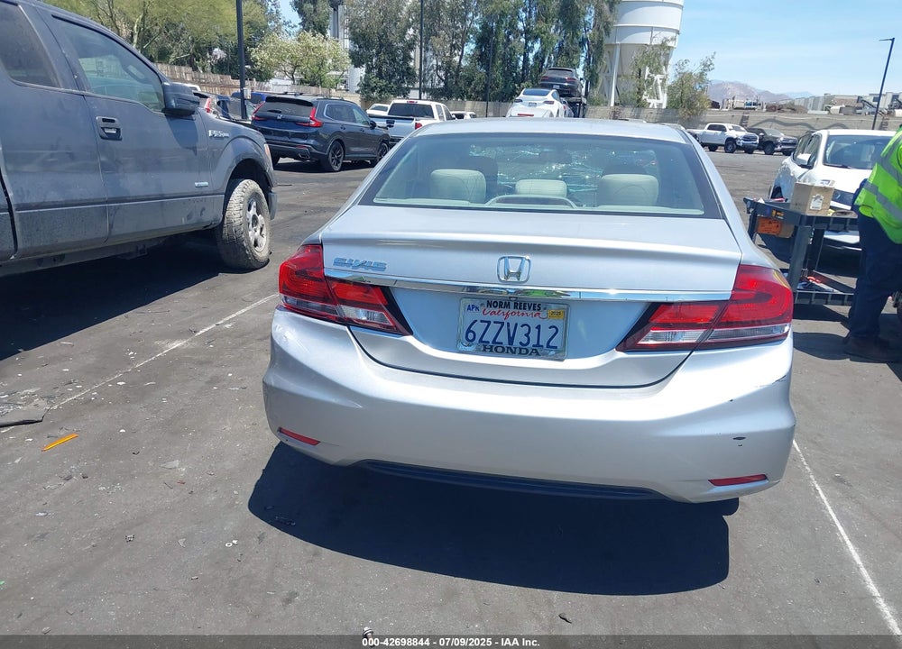 2013 HONDA CIVIC VIN: 19XFB2F51DE228055