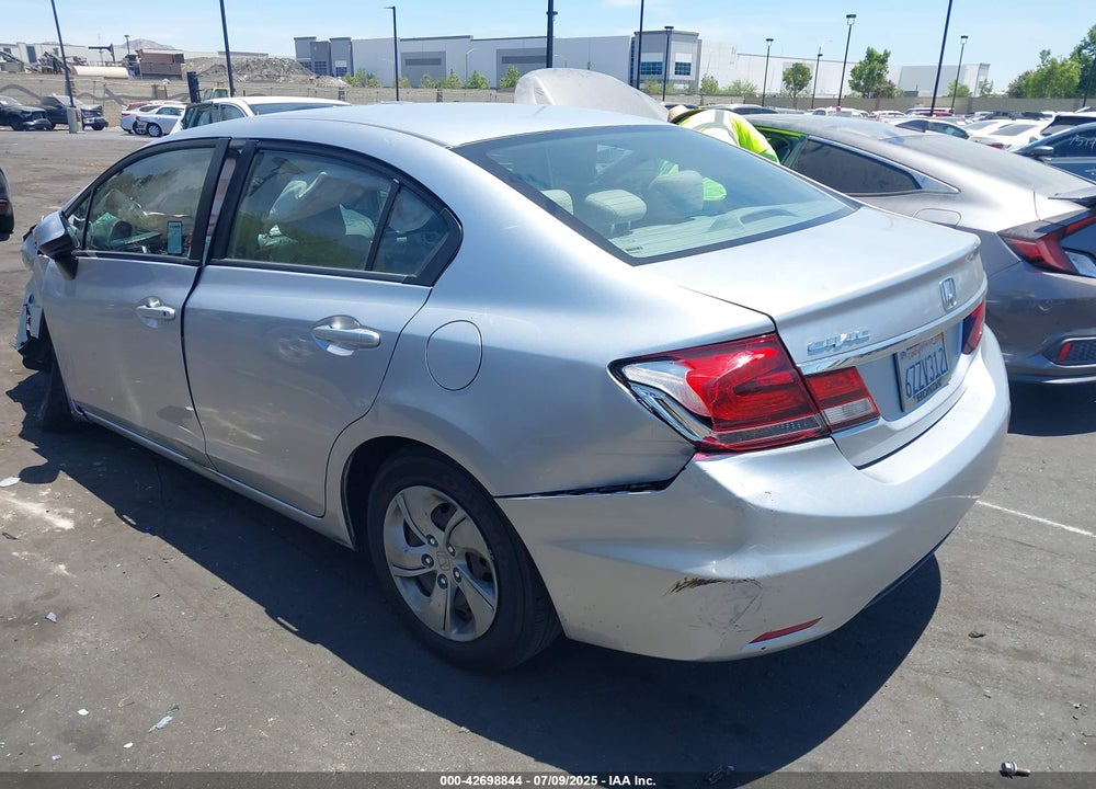 2013 HONDA CIVIC VIN: 19XFB2F51DE228055