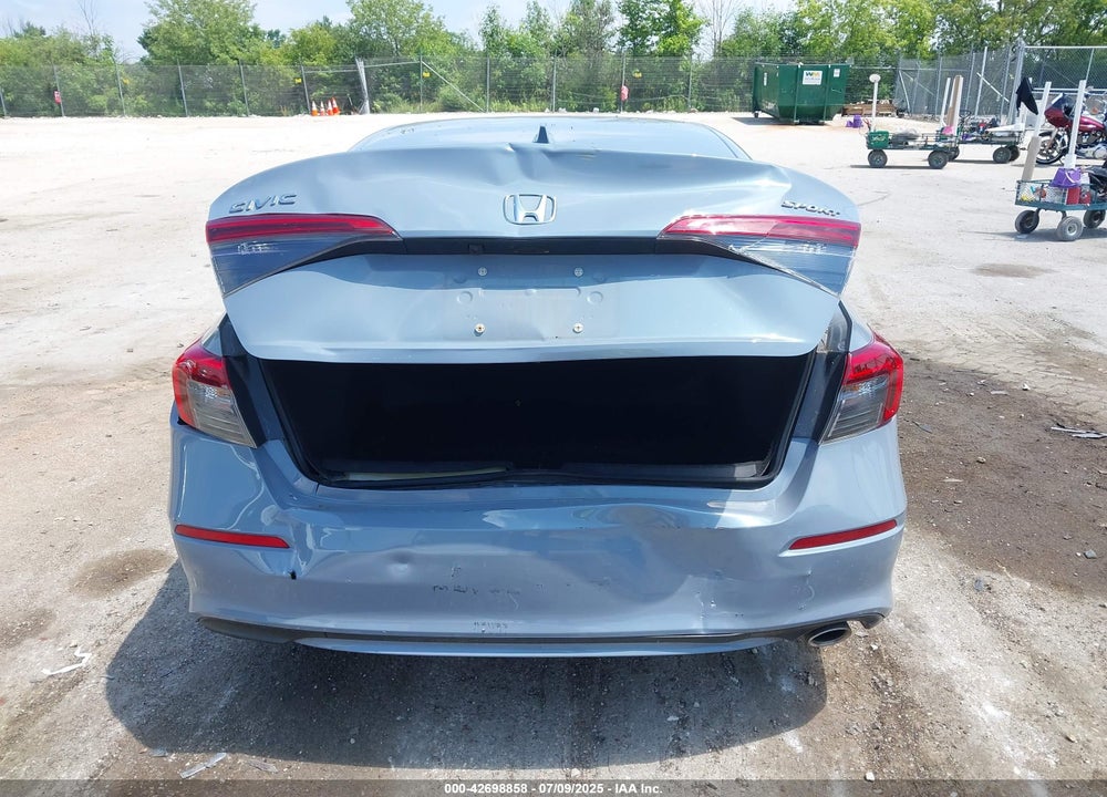 2022 HONDA CIVIC SPORT VIN: 2HGFE2F57NH593936