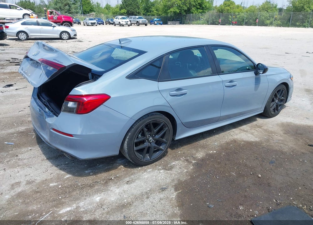 2022 HONDA CIVIC SPORT VIN: 2HGFE2F57NH593936