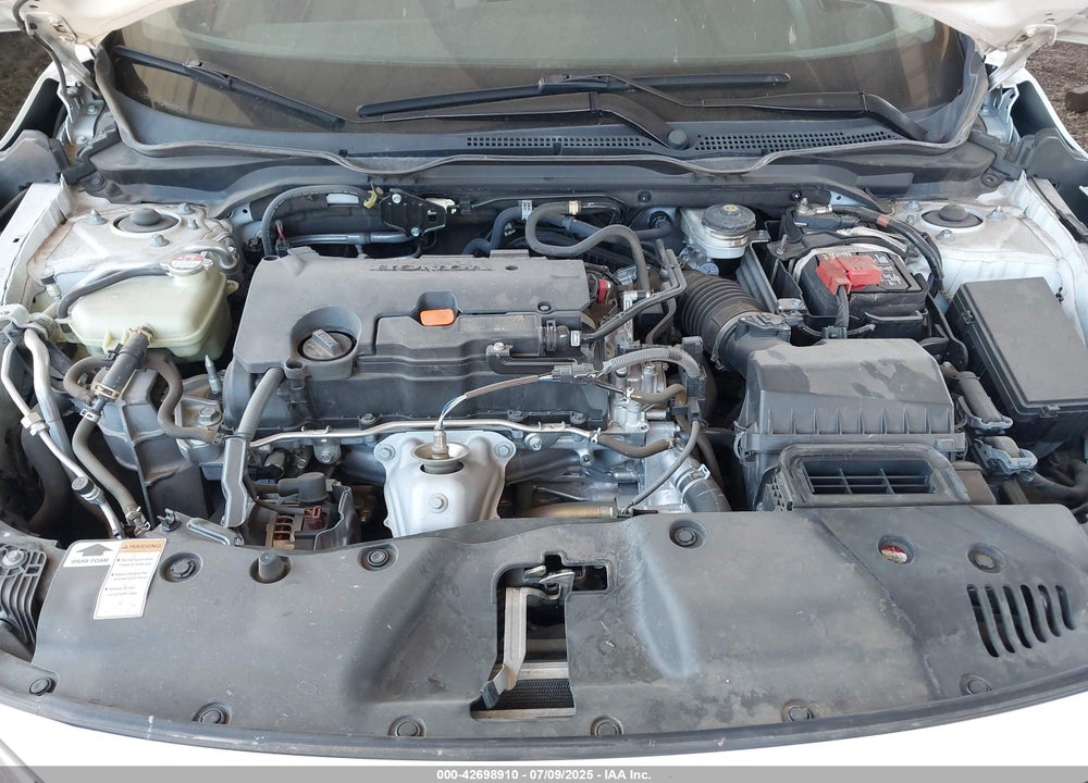 2016 HONDA CIVIC VIN: 19XFC2F54GE049817