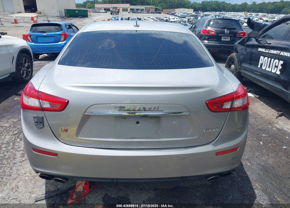 2015 MASERATI GHIBLI VIN: ZAM57RTA4F1130081