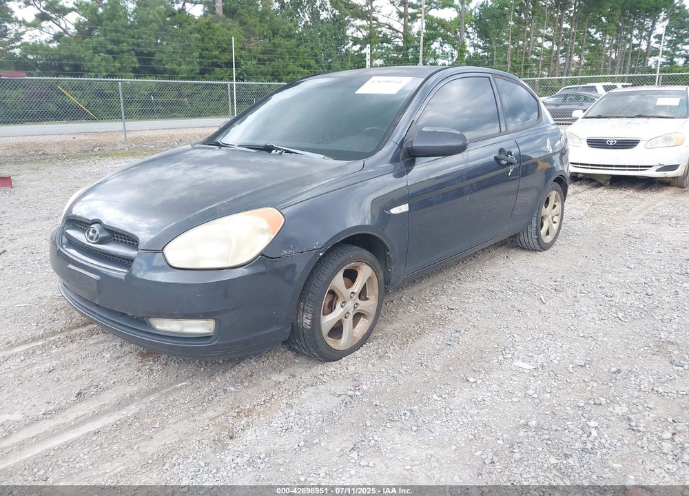 2008 HYUNDAI ACCENT SE VIN: KMHCN36C18U061231