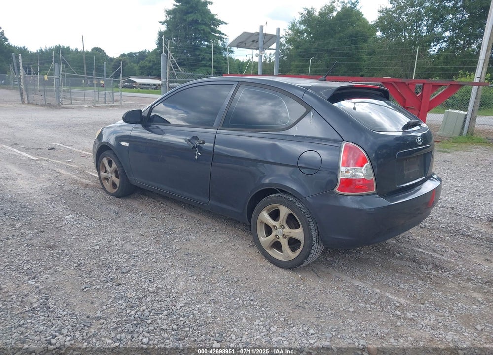 2008 HYUNDAI ACCENT SE VIN: KMHCN36C18U061231