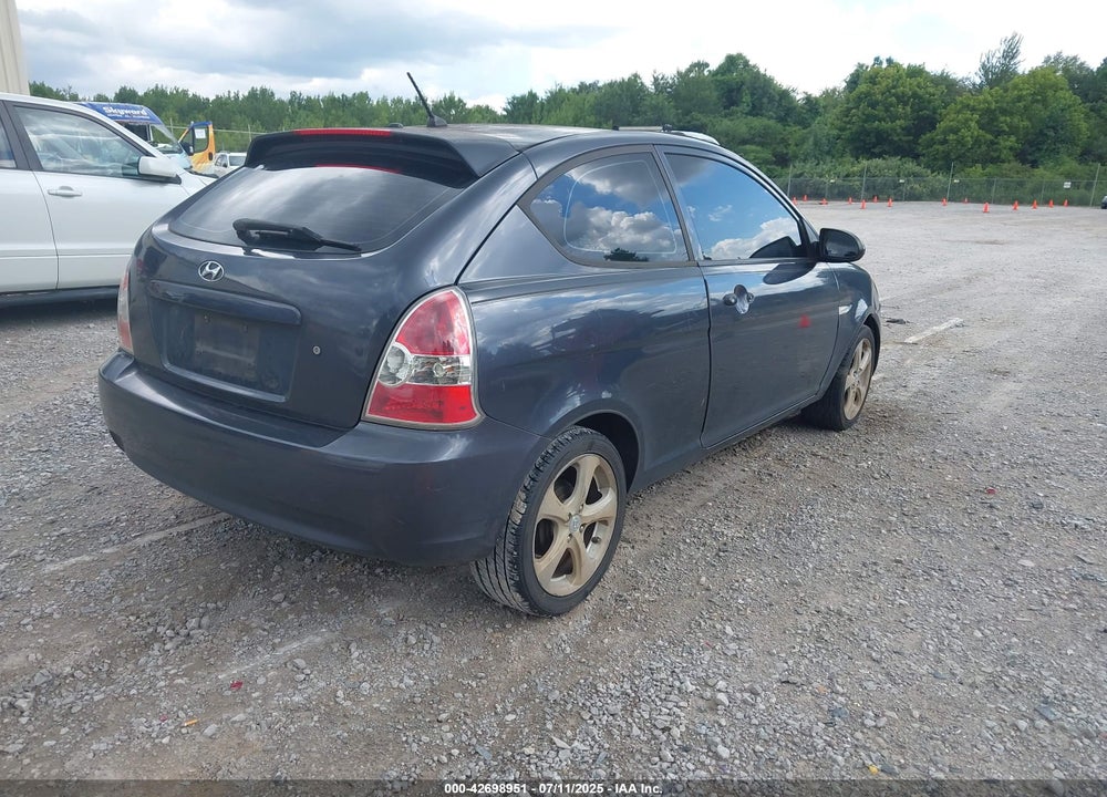 2008 HYUNDAI ACCENT SE VIN: KMHCN36C18U061231