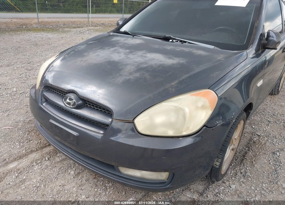 2008 HYUNDAI ACCENT SE VIN: KMHCN36C18U061231