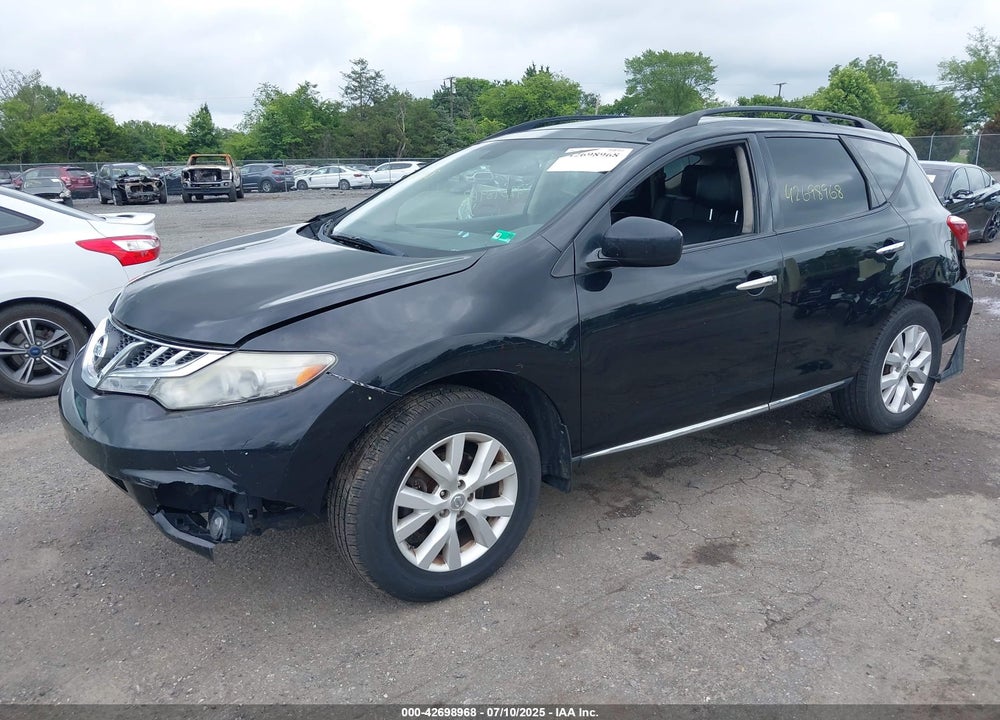 2011 NISSAN MURANO VIN: JN8AZ1MW2BW159086