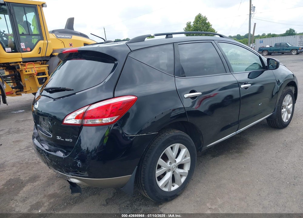 2011 NISSAN MURANO VIN: JN8AZ1MW2BW159086
