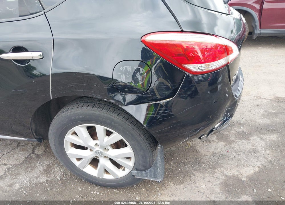 2011 NISSAN MURANO VIN: JN8AZ1MW2BW159086