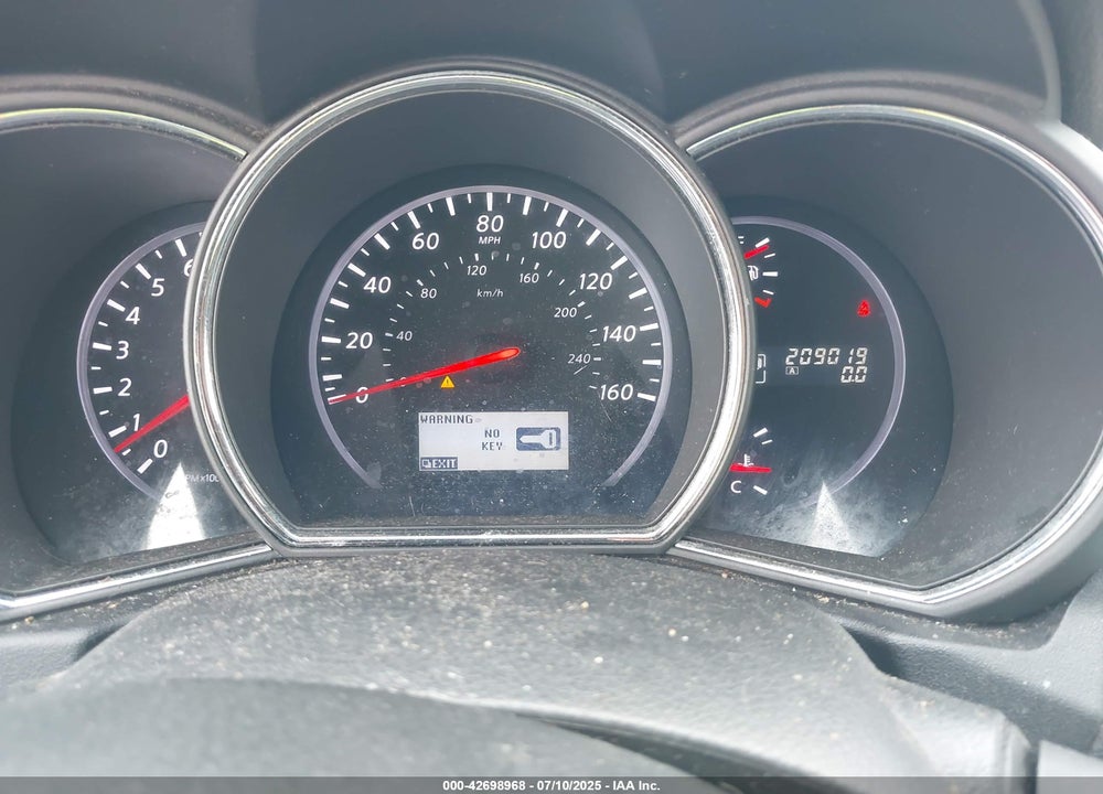 2011 NISSAN MURANO VIN: JN8AZ1MW2BW159086