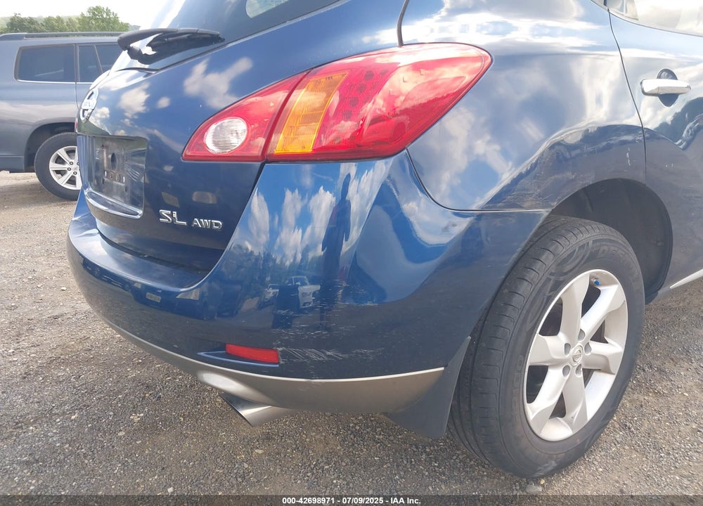 2009 NISSAN MURANO VIN: JN8AZ18W39W130362