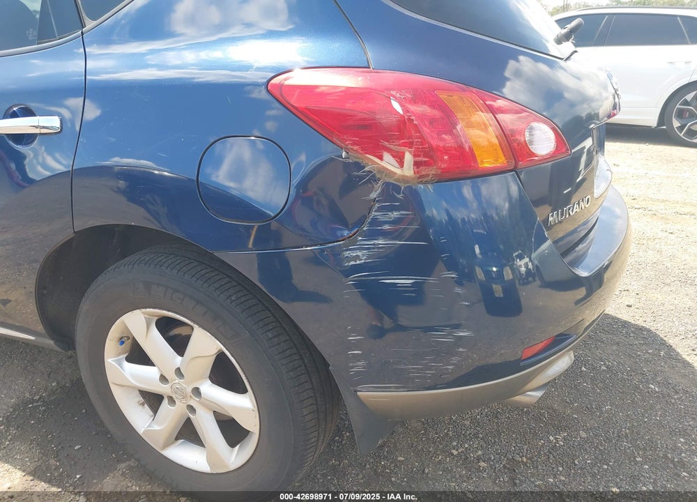 2009 NISSAN MURANO VIN: JN8AZ18W39W130362