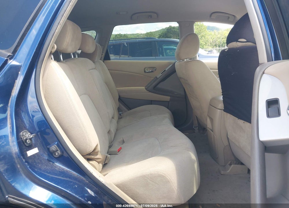 2009 NISSAN MURANO VIN: JN8AZ18W39W130362