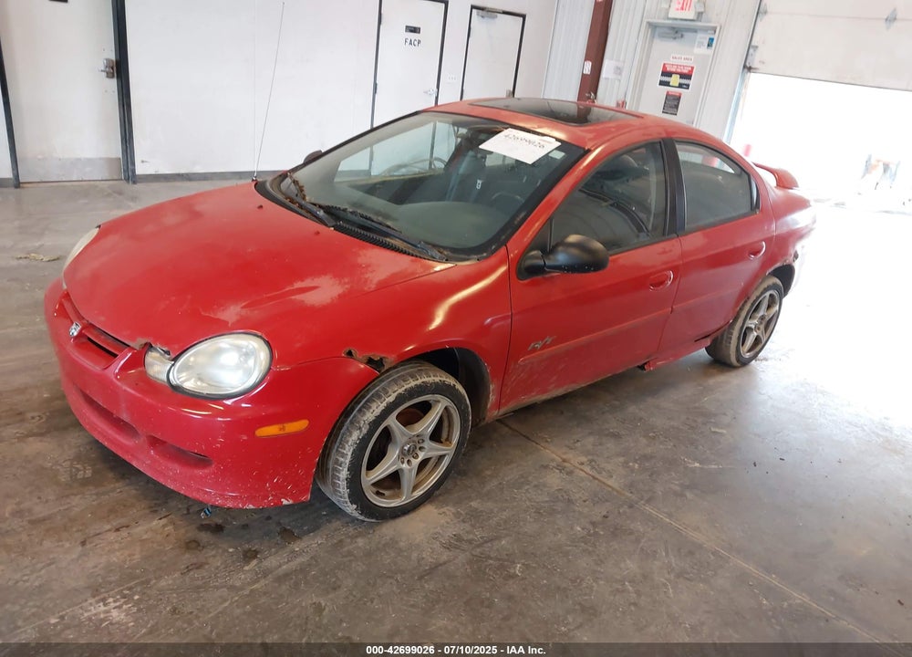2002 DODGE NEON R/T VIN: 1B3AS76F82D500133