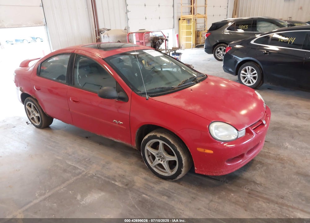 2002 DODGE NEON R/T VIN: 1B3AS76F82D500133