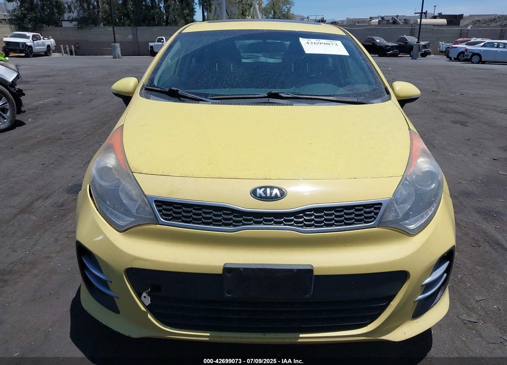 2016 KIA RIO VIN: KNADN5A31G6600913