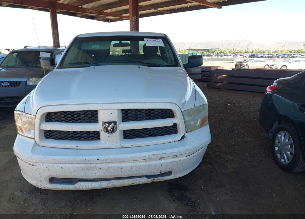 2012 RAM 1500 VIN: 1C6RD6FP5CS275091