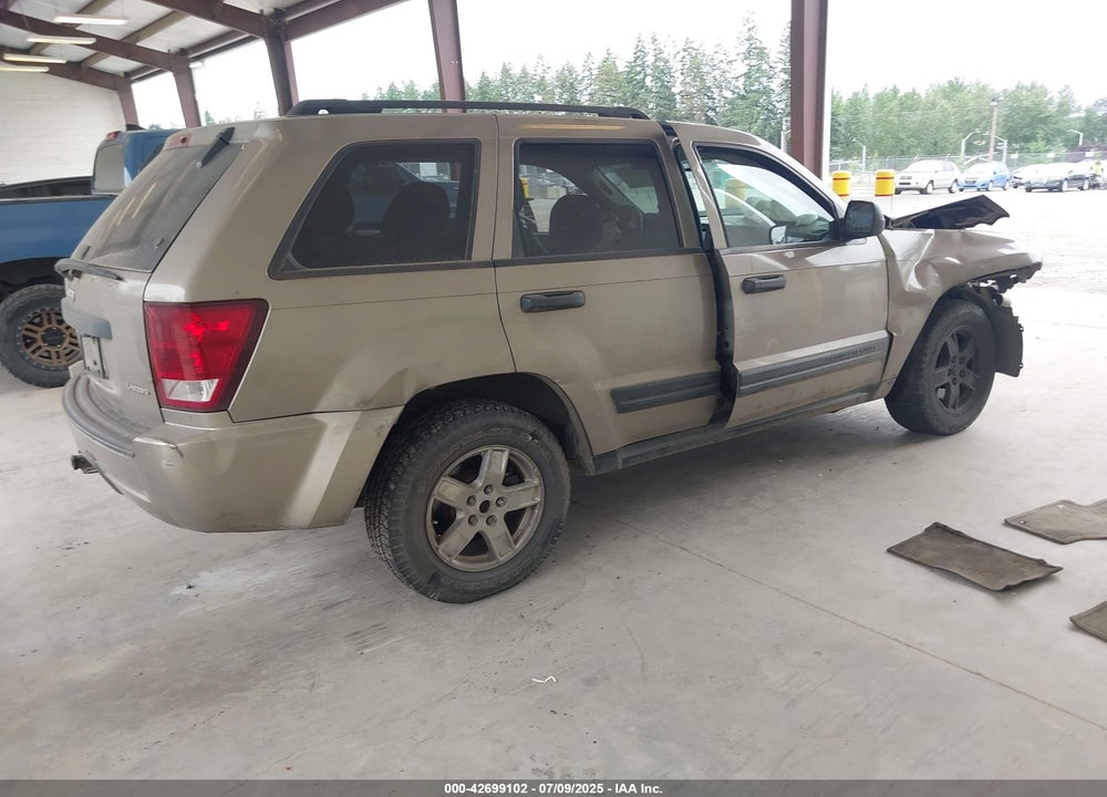 2005 JEEP GRAND CHEROKEE LAREDO VIN: 1J4GR48KX5C589625