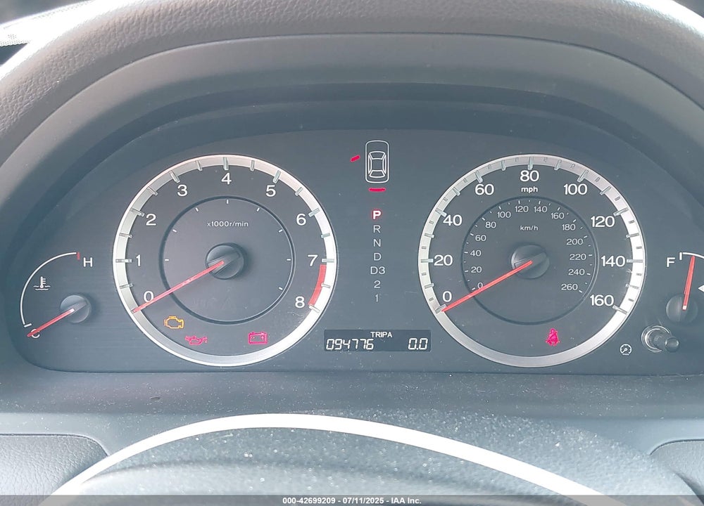 2009 HONDA ACCORD VIN: 1HGCP26869A016472