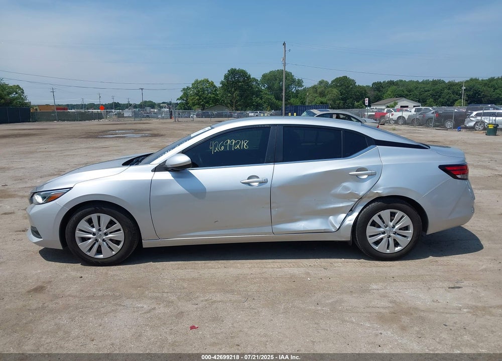 2022 NISSAN SENTRA VIN: 3N1AB8BV1NY262406