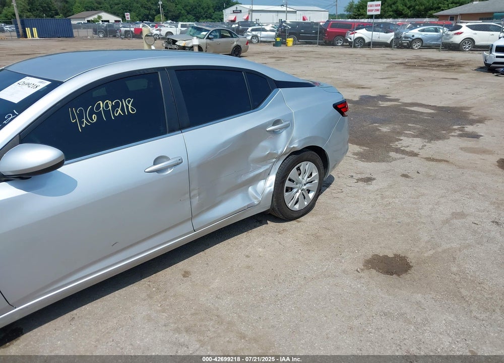 2022 NISSAN SENTRA VIN: 3N1AB8BV1NY262406