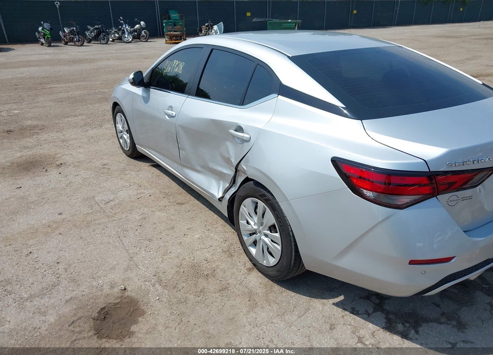 2022 NISSAN SENTRA VIN: 3N1AB8BV1NY262406