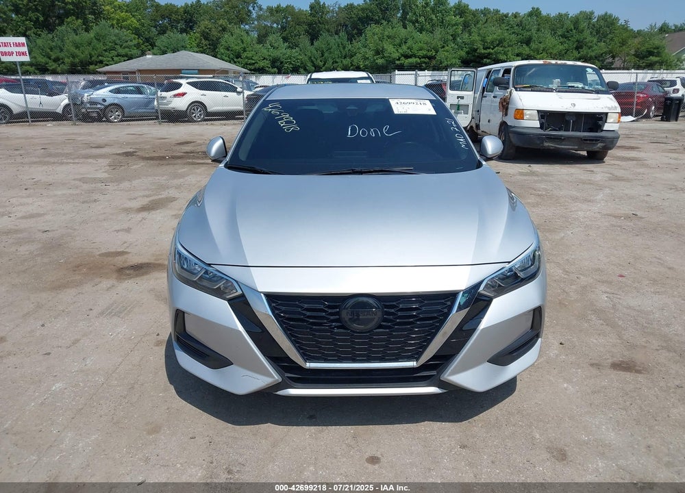 2022 NISSAN SENTRA VIN: 3N1AB8BV1NY262406